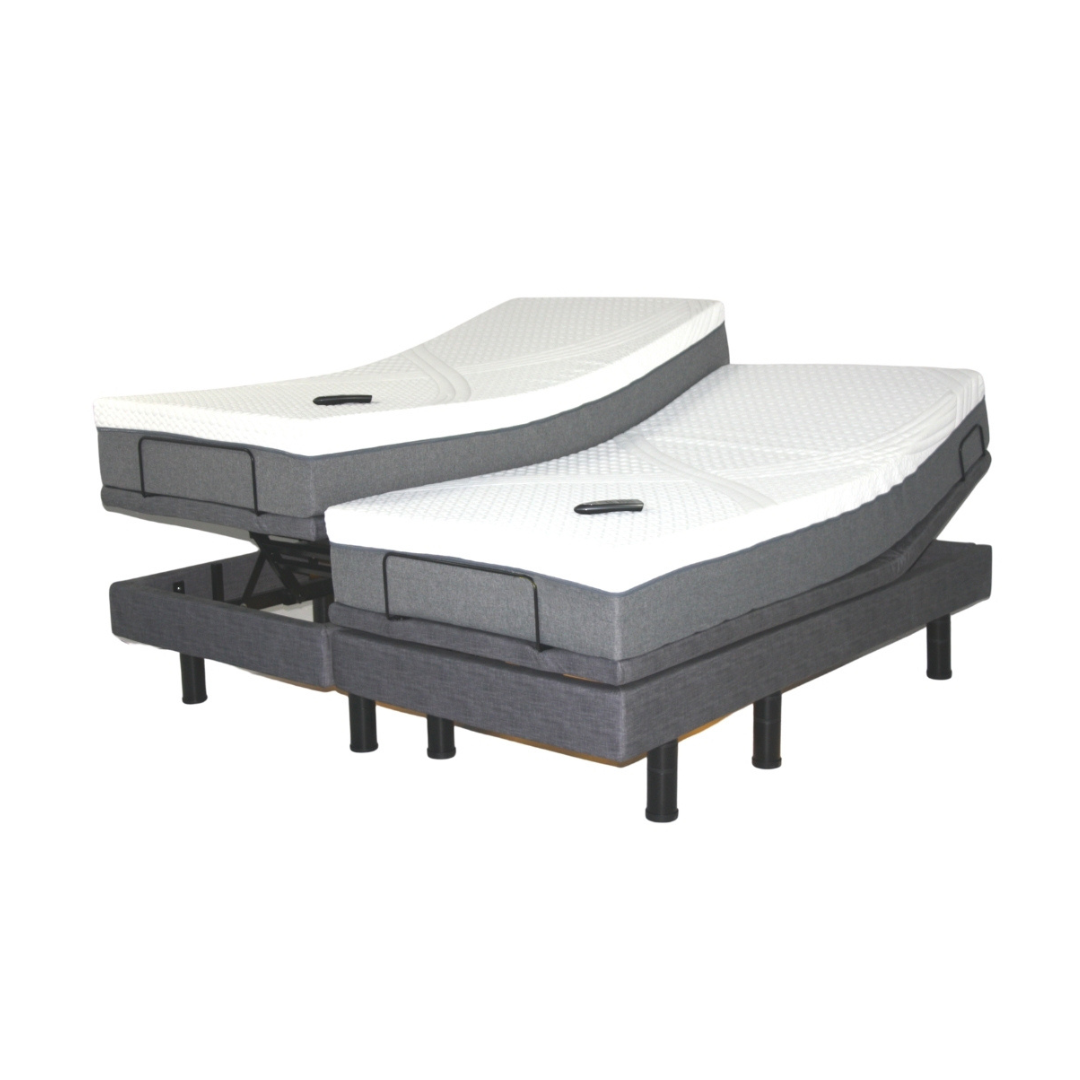 Golden Passport™ Hi Low Adjustable Bed with Dual-Zone Vibrating Massage - Twin XL